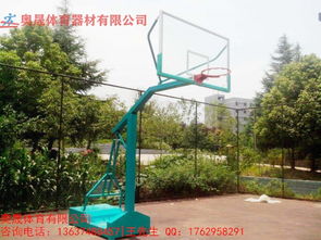 長沙籃球架廠家直銷 不銹鋼材質配玻璃鋼籃筐，讓運動越玩越開心